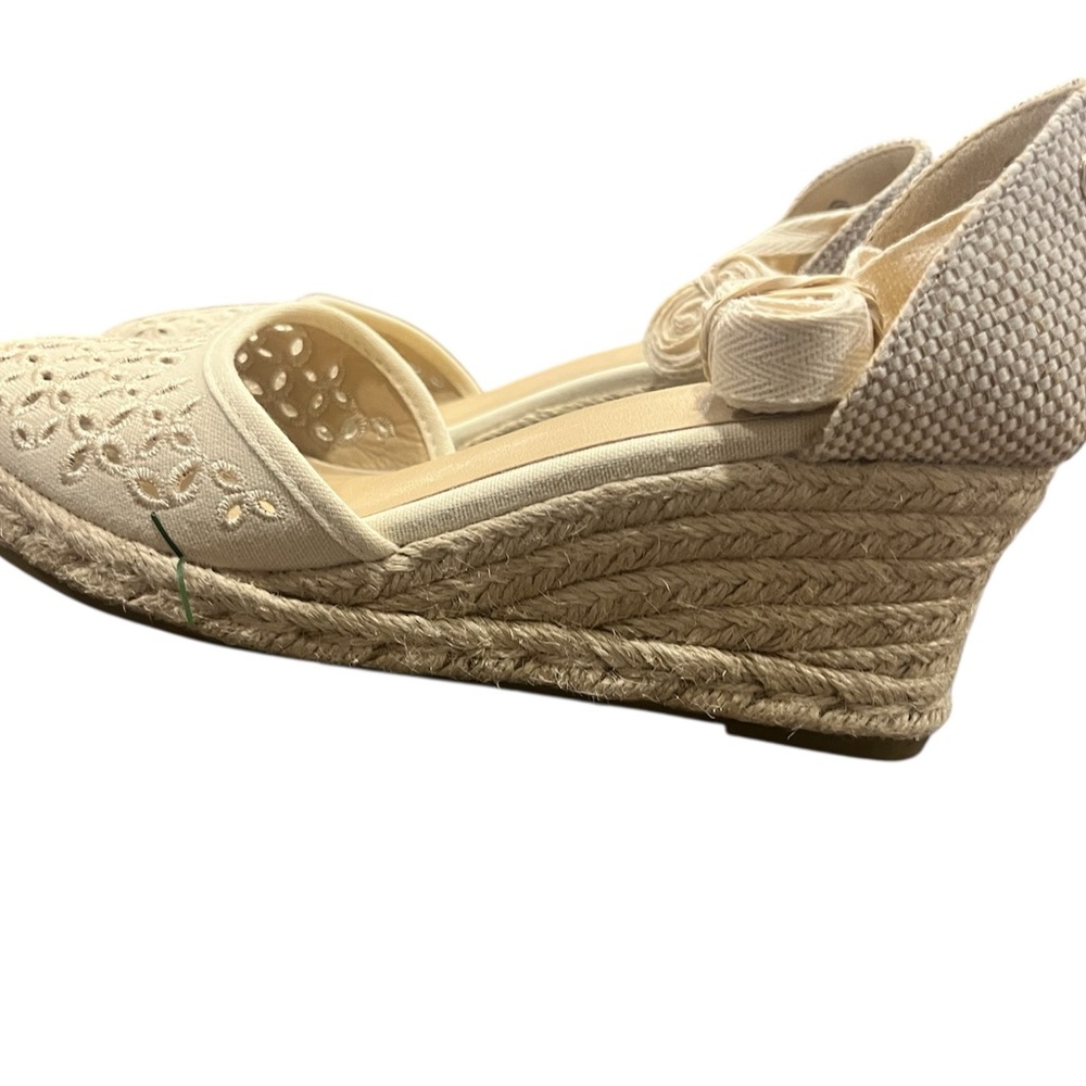 Platform Wedge Closed Toe Lace Up Sandals - Picture 4 of 11